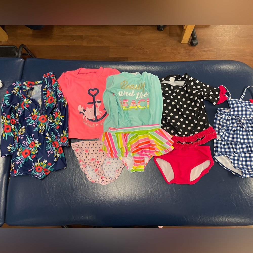 Bundle of 18 month swim suits